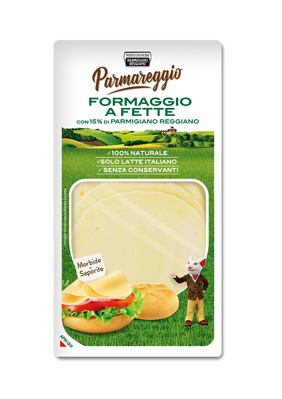 FORMAGGIO A FETTE CON PARMIGIANO REGGIANO CLASSICO