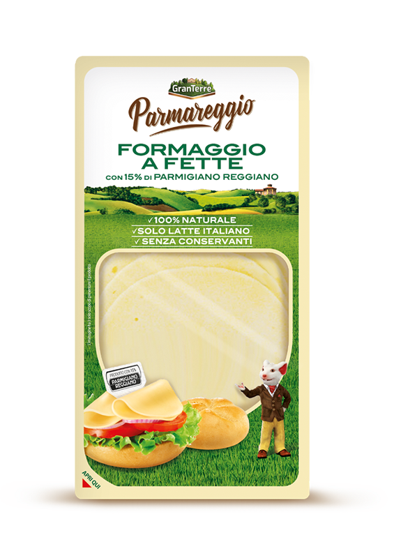 FORMAGGIO A FETTE CON PARMIGIANO REGGIANO CLASSICO