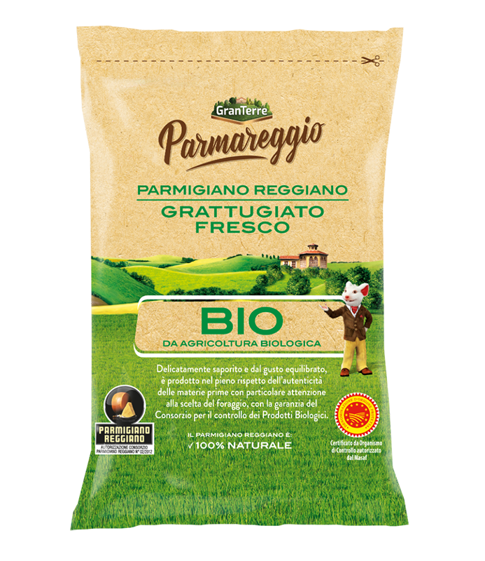 PARMIGIANO REGGIANO GRATTUGIATO BIOLOGICO