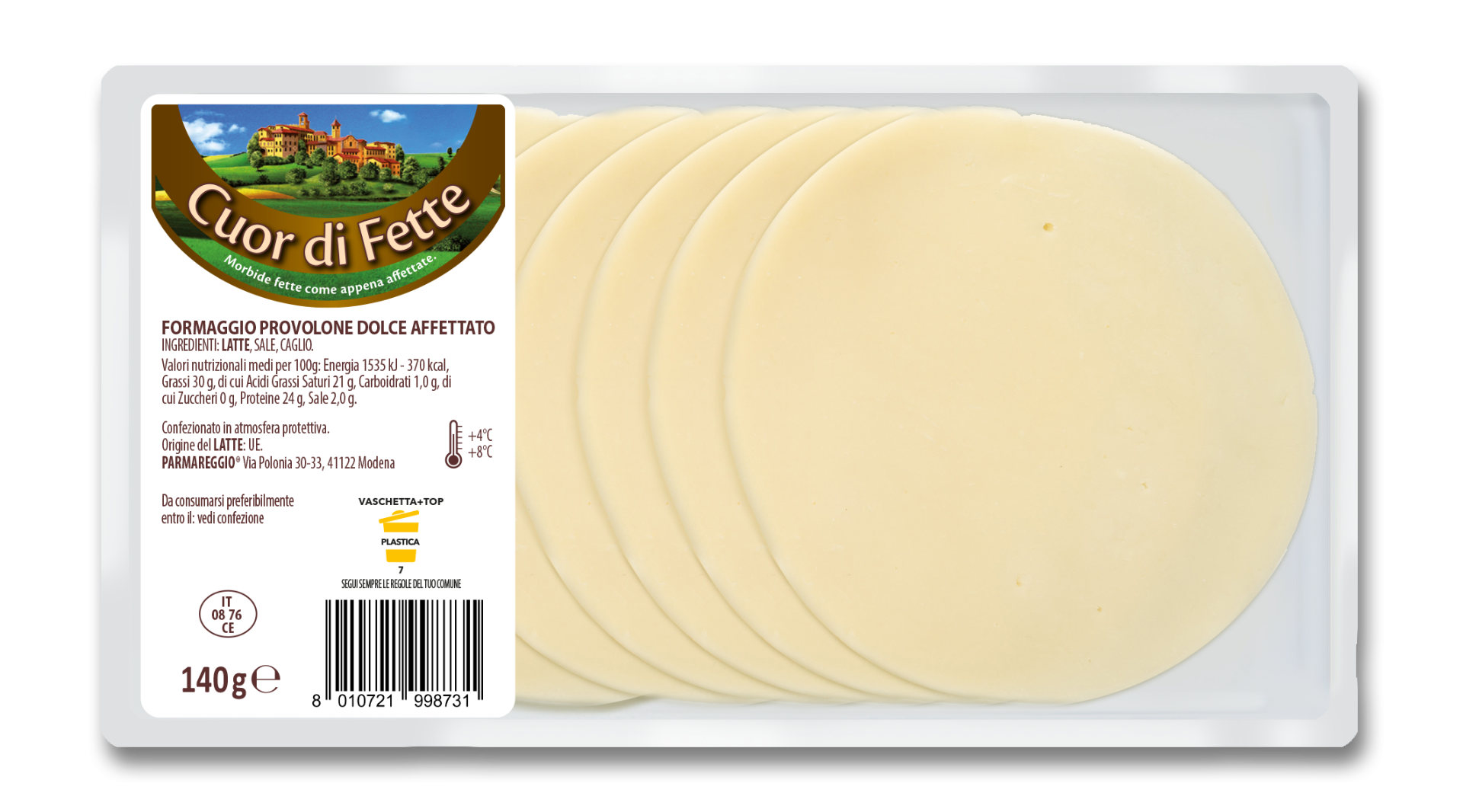 PROVOLONE DOLCE CUOR DI FETTE