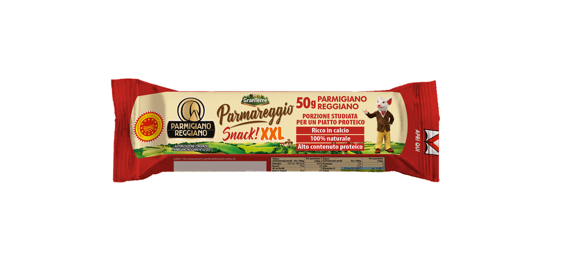 PARMAREGGIO SNACK XXL